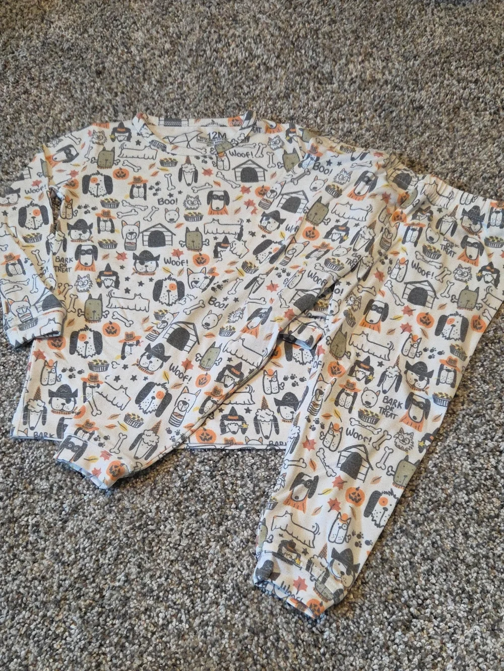 Copper Pearl Doggie Halloween Pajamas